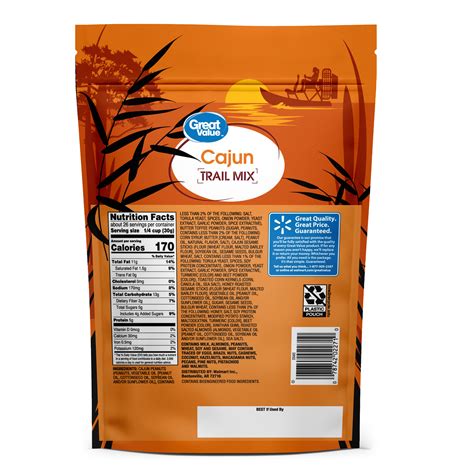 Great Value Cajun Trail Mix 27 Oz