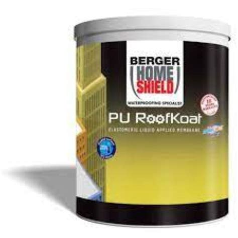 Berger Homeshield Pu Roofkoat L At Rs Litre Berger Weather