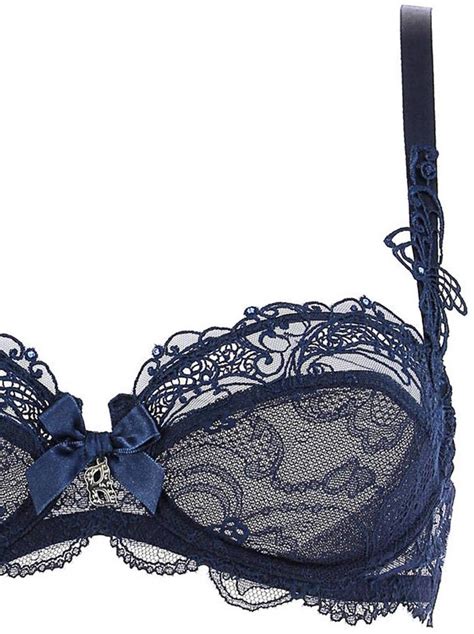Soutien Gorge Balconnet Soir De Venise Lingerie Mauve