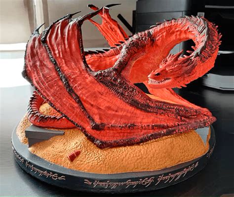 Smaug Model In 3d Print MẪu In 3d
