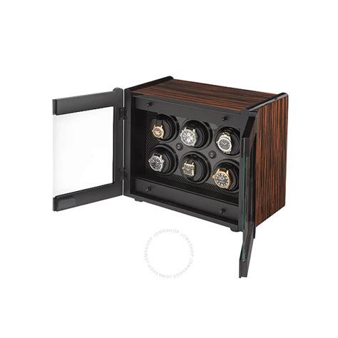 Orbita Avanti Macassar Carbon Fiber Programmable Watch Winder W