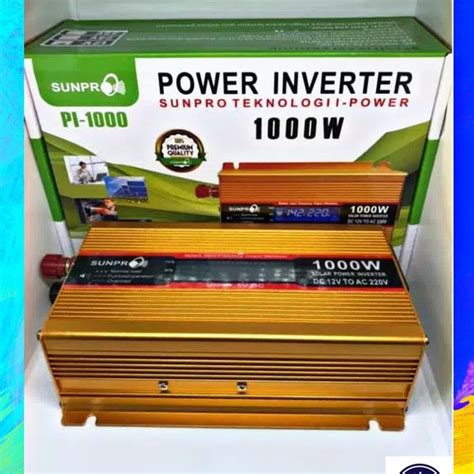 Jual POWER INVERTER SUNPRO 1000W INVERTER 1000W MERK SUNPRO Di Lapak