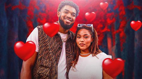 Karl-Anthony Towns girlfriend Jordyn Woods