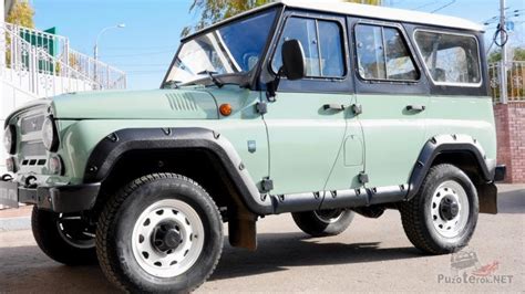 Фото юбилейного УАЗ Хантер