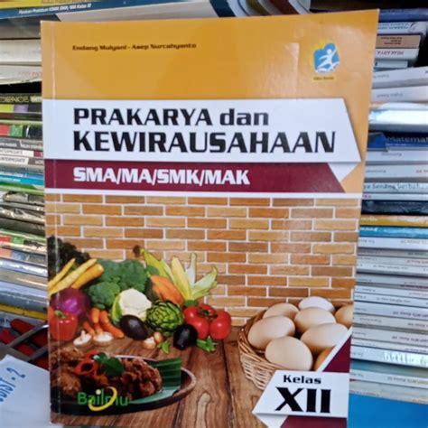 Jual Buku Prakarya Dan Kewirausahaan SMA Ma SMK Mak Kelas 12 Penerbit