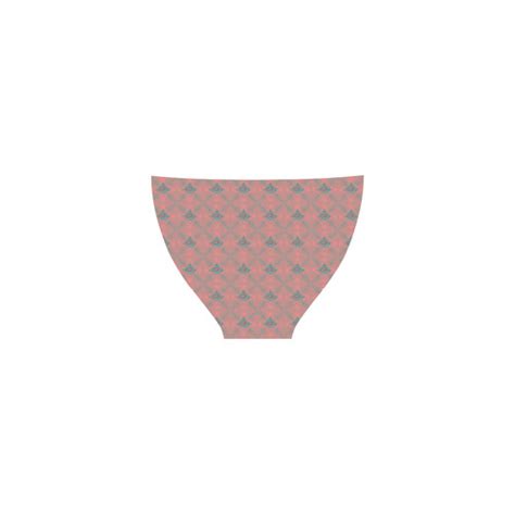 Pink Teal Sky Tiles Custom Bikini Swimsuit Model S ID D