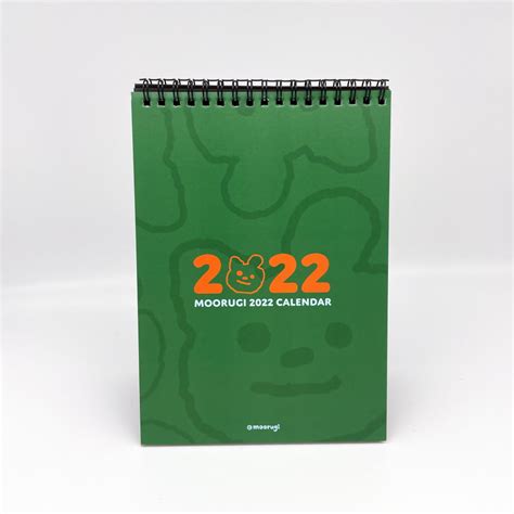 2022 Desk Calendar Moorugi 60 Asian Fashion Online Store
