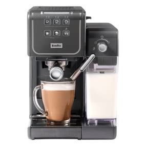 Espressor Manual Cu Lapte Prima Latte Ii Red Breville Spumare Lapte