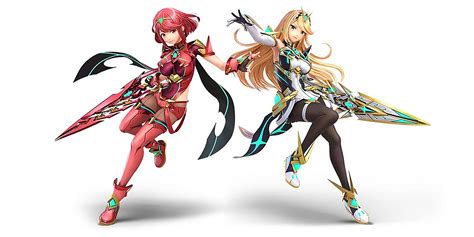 Super Smash Bros Pyra And Mythra Amiibo Set Gets Release Date