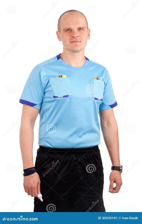 Portrait Of A Referee Stock Image 30335191