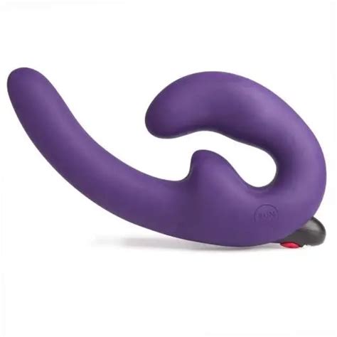 Fun Factory ShareVibe Rechargeable Vibrating Strapless Strap On Dildo
