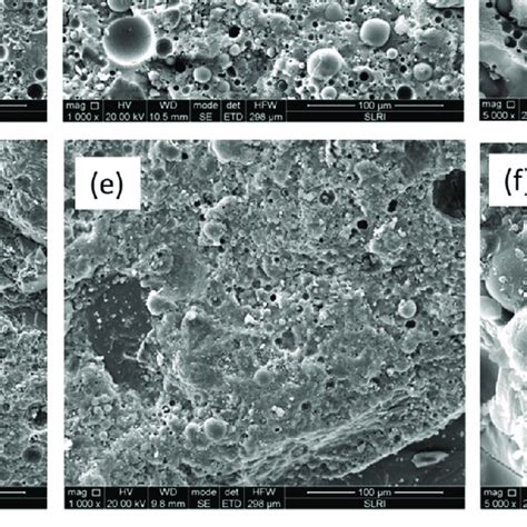 Sem Micrograph Of Fly Ash Geopolymer At Different Curing Age Days