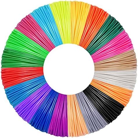 Amazon 20 Colors 3D Pen Filament Refills PLA Filament 1 75mm