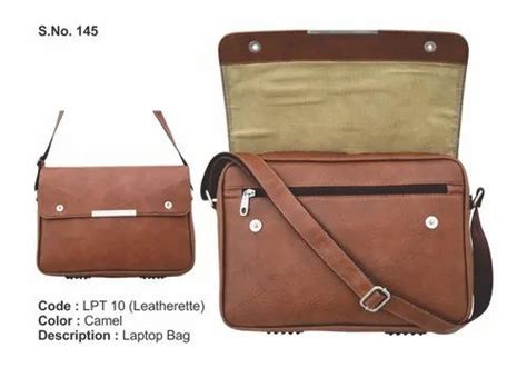 Plain Office Brown Leather Sling Bag Size 10 X 12 Inch At Rs 1290