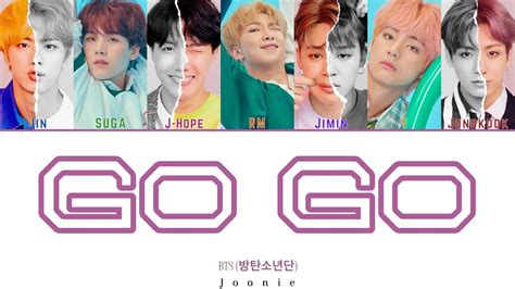 Bts Go Go Go Lyrics Color Coded Lyrics Han Rom Eng