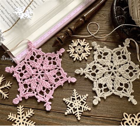 14 Crochet Snowflake Patterns You'll Love - Easy Crochet Patterns