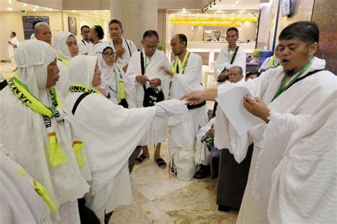 Ribu Lebih Jemaah Calon Haji Indonesia Tiba Di Tanah Suci