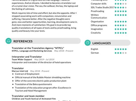 Translator Resume Sample in 2025 - ResumeKraft