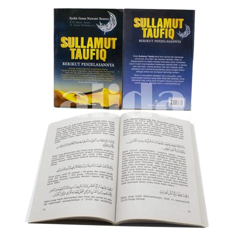 Jual Buku Sullamut Taufiq Terjemah Ilmu Tauhid Ilmu Fiqih Dan Akhlak