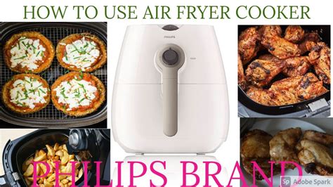 How To Use Philips Air Fryer Cooker Youtube