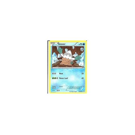 Pokemon Trading Card Game 25 101 Snover Common BW 10 Plasma Blast