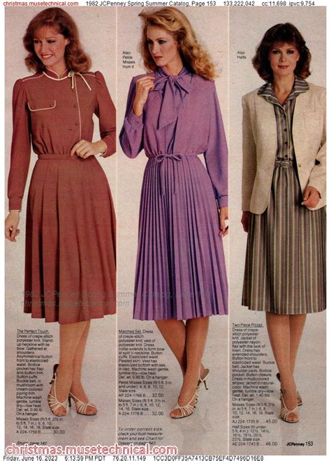 1982 Jcpenney Spring Summer Catalog Page 153 Catalogs And Wishbooks