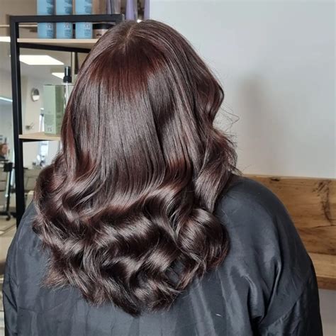 Cherry Brunette Hair Inspirations