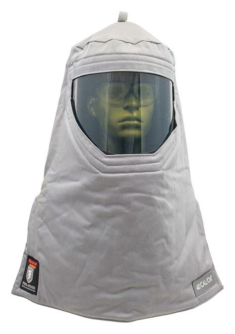 Salisbury Ppe Cat Cal Sq Cm Atpv Arc Flash Hood M Fh Gy