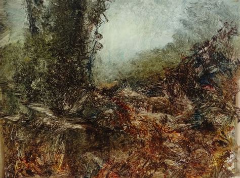 Image Of Landscape Oil Painting Woodlands By David Ladmore Victoria