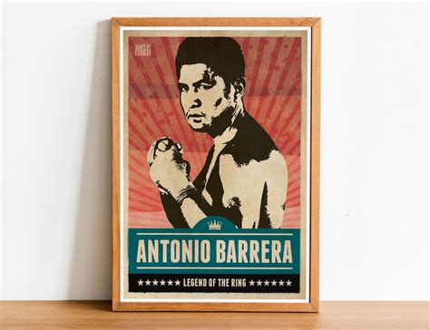 Marco Antonio Barrera Boxing Print Boxing Poster Boxing - Etsy