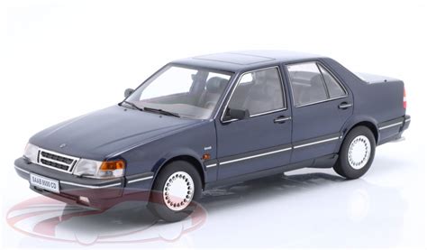118 Triple9 1990 Saab 9000 Cd Turbo Dark Blue Car Model