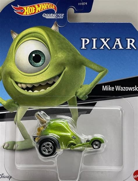 Hot Wheels Disney Pixar Mike Wazowski Character Car Version Scale Picclick Uk