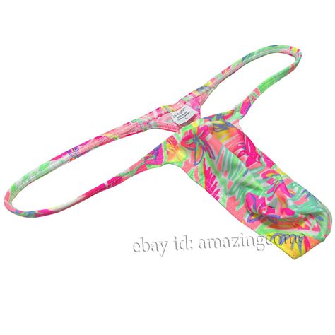 Men S Slim Pouch Bikini Underwear Sexy Male Tiny Slip String Swim