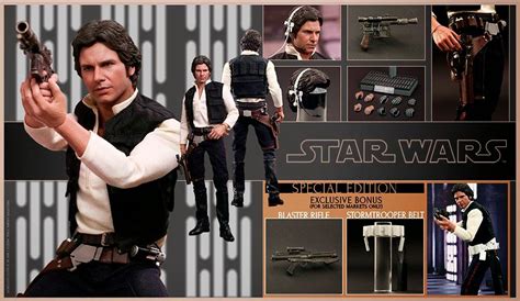 Toyhaven Hot Toys Mms Star Wars Episode Iv A New Hope Th Han Solo Inch Collectible Figure