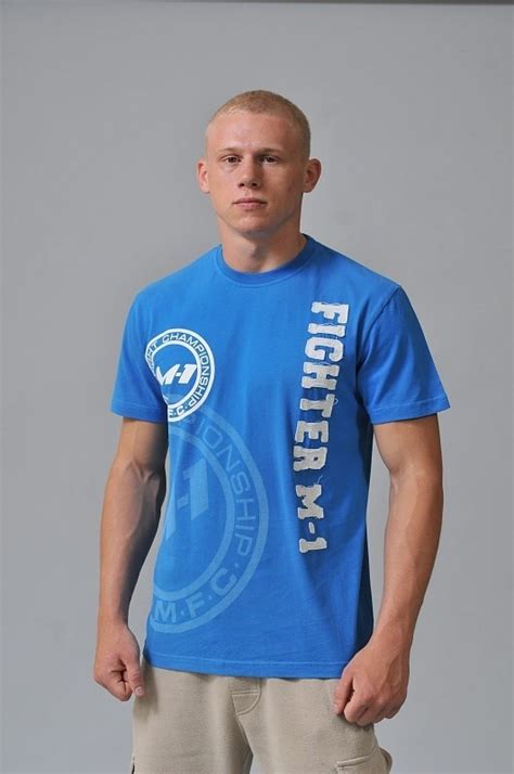 Футболка Fighter M-1 лого синяя, цена, описание, отзывы. Купить синюю ...