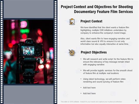 Proposal For Shooting Documentary Feature Film Powerpoint Presentation