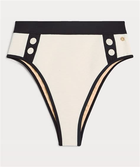 SALINA Women S Bikini Bottom Cream Black JOSH V Official Online Shop