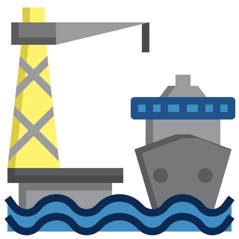 Port Surang Flat Icon