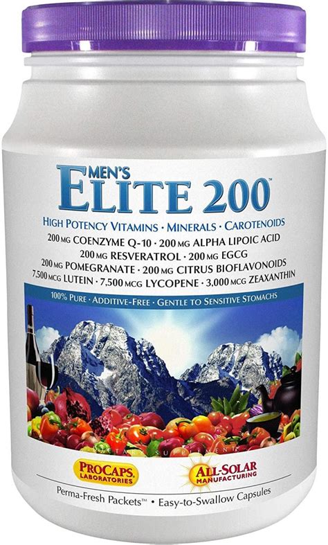 Andrew Lessman Multivitamin – Men’s Elite-200 120 Packets – 40+ Potent ...