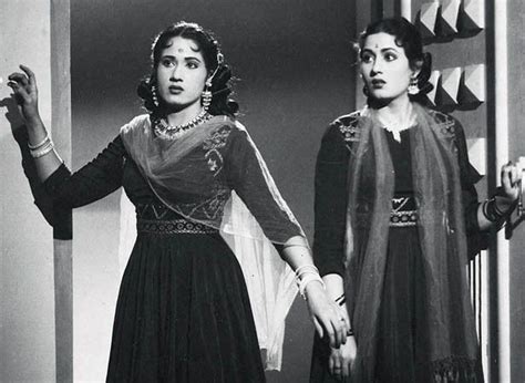 Two beautiful sisters... Chanchal and Madhubala | Vintage bollywood ...