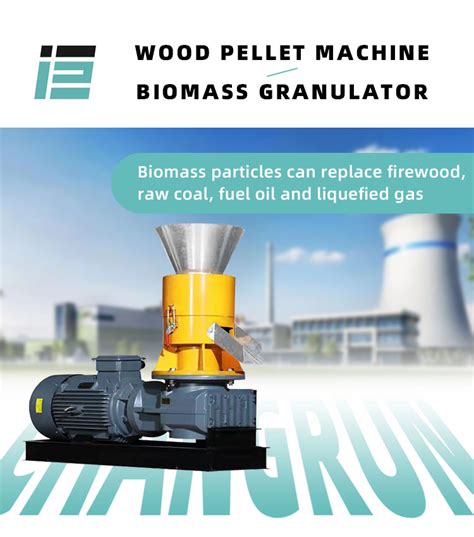 Biomass Machines For Make Pellet Wood Rice Husk Straw Sawdust Pellet