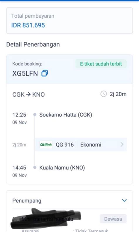 Harga Tiket Pesawat Medan Jakarta Newstempo