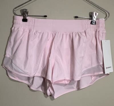 NWT Lululemon Size 10 Hotty Hot LR Short 2 5 Lined STMI Pink 68 EBay