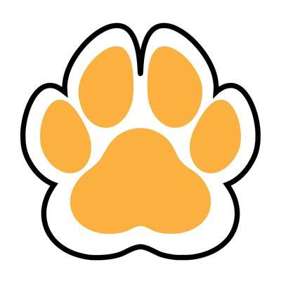 Clemson Paw Vector Art, Icons, and Graphics for Free Download