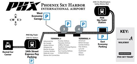 Phoenix Light Rail Map Sky Harbor | Shelly Lighting