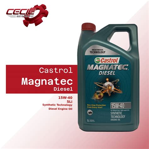 Castrol Magnatec Diesel 15W-40 5L | Lazada PH