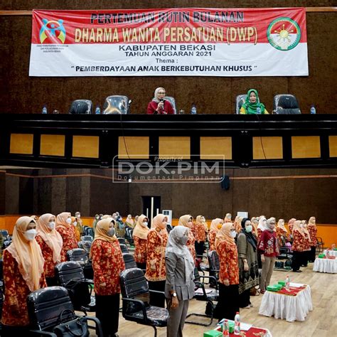 Dharma Wanita Persatuan Kabupaten Bekasi Gelar Pertemuan Rutin