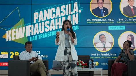 Um Dan Kominfo Gelar Angkat Isu Pancasila Kewirausahaan Dan