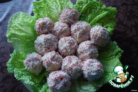 Сырные рафаэлки – кулинарный рецепт