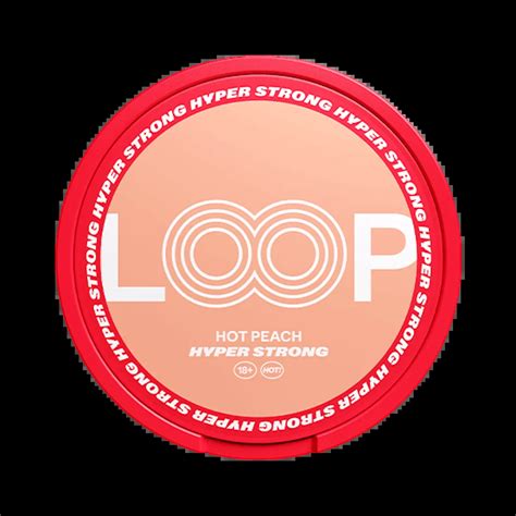 LOOP Hot Peach Hyper Strong Buy Online Snusforsale